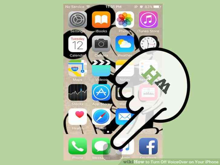 Image intitulée Désactiver VoiceOver sur Votre iPhone l